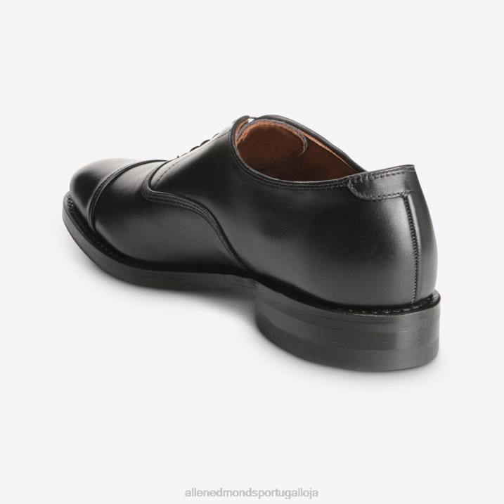 sapato social park avenue oxford cap toe com sola dainite 848L235 preto homensAllen Edmonds