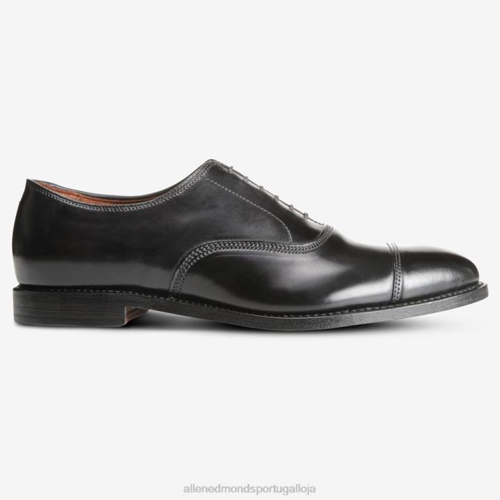 sapato social park avenue shell cordovan oxford cap toe 848L24 cordovão preto homensAllen Edmonds