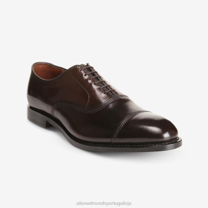 sapato social park avenue shell cordovan oxford cap toe 848L276 cordovão marrom homensAllen Edmonds