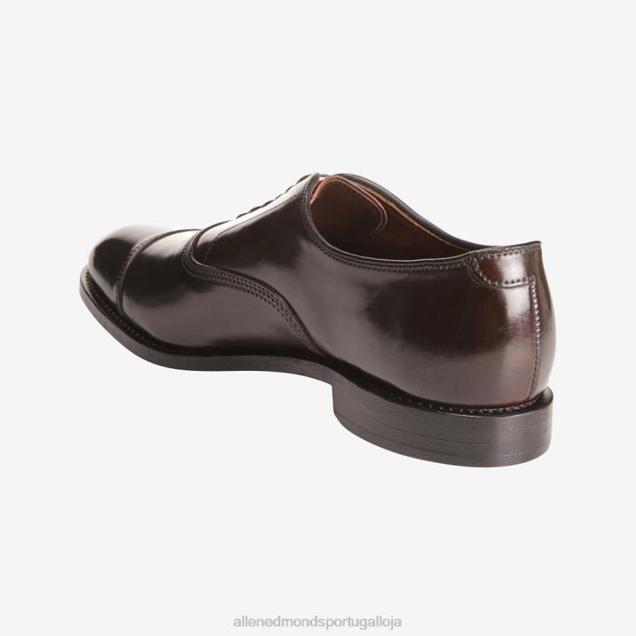 sapato social park avenue shell cordovan oxford cap toe 848L276 cordovão marrom homensAllen Edmonds