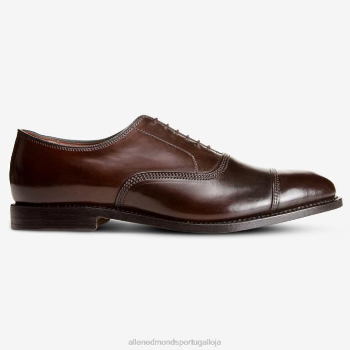 sapato social park avenue shell cordovan oxford cap toe 848L276 cordovão marrom homensAllen Edmonds