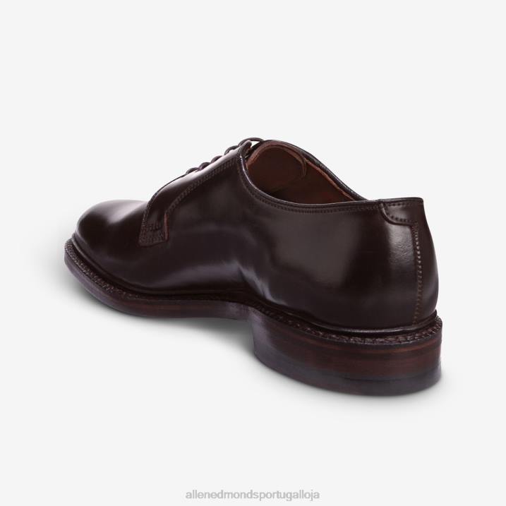 sapato social leeds shell cordovan derby 848L403 cordovão marrom homensAllen Edmonds