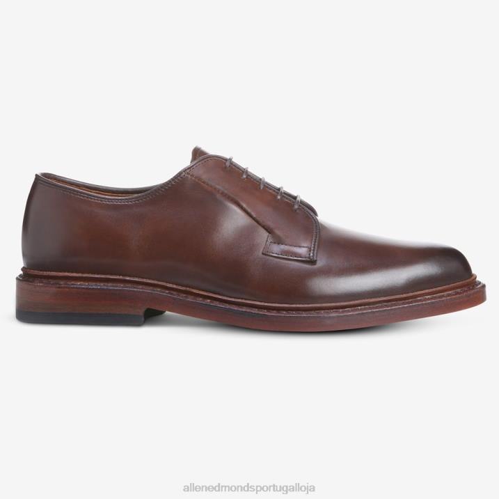 sapato social blucher vestido bico liso leeds 848L73 charuto homensAllen Edmonds