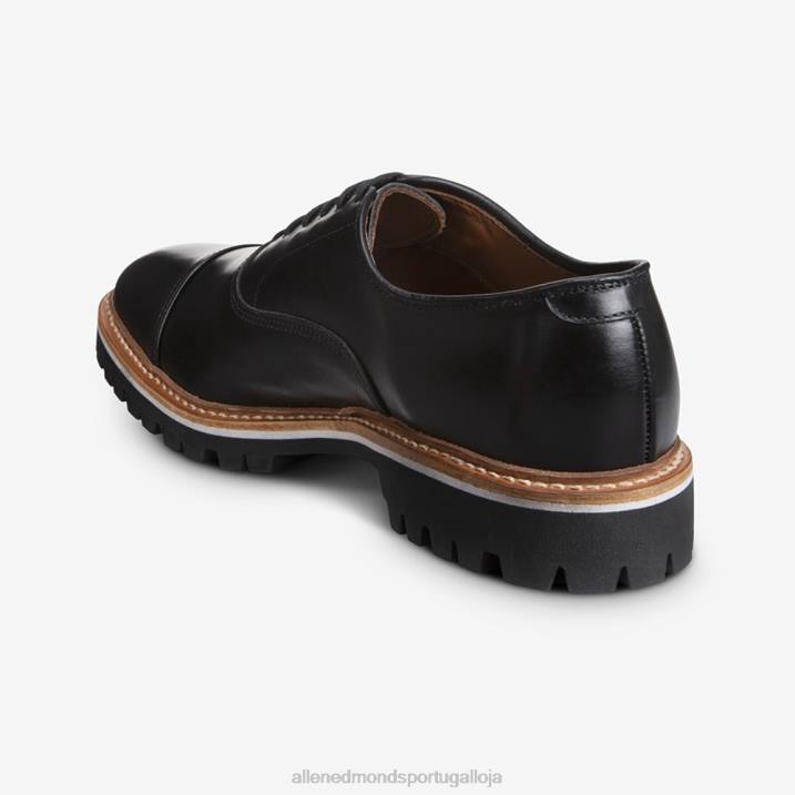 sapato social com cano alto da park avenue 848L40 couro preto homensAllen Edmonds