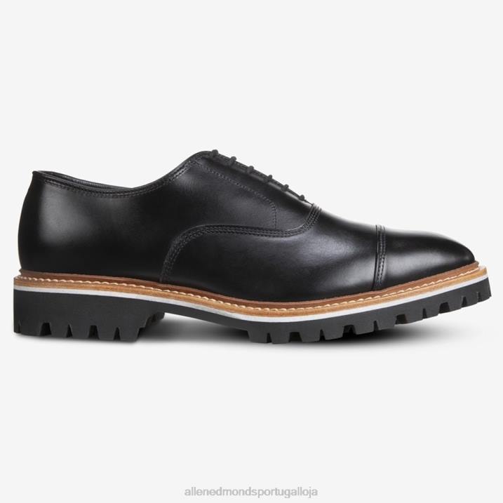 sapato social com cano alto da park avenue 848L40 couro preto homensAllen Edmonds