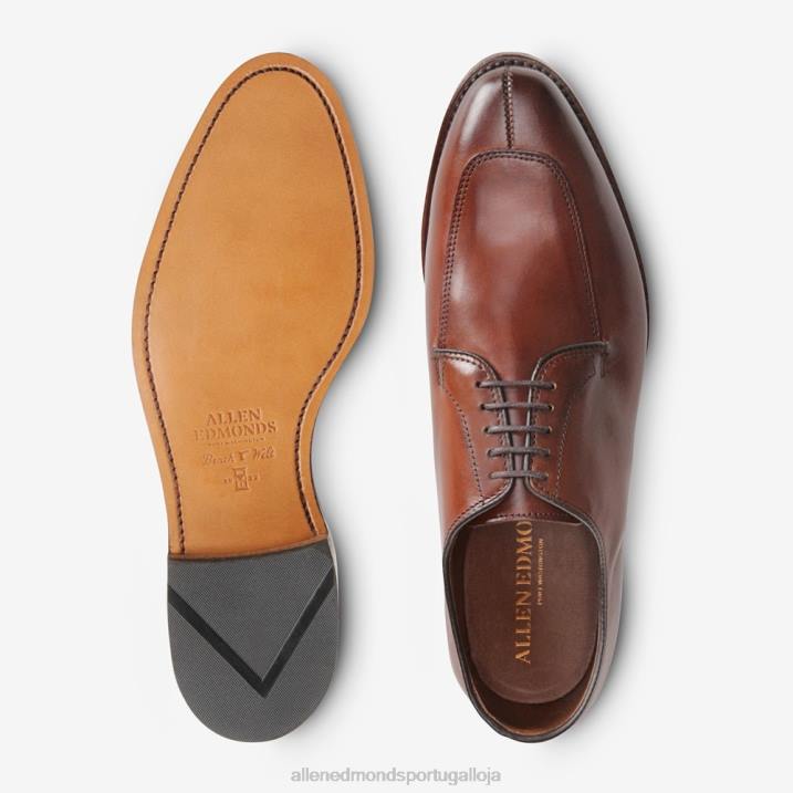 sapato social delray blucher 848L374 pimentão escuro homensAllen Edmonds