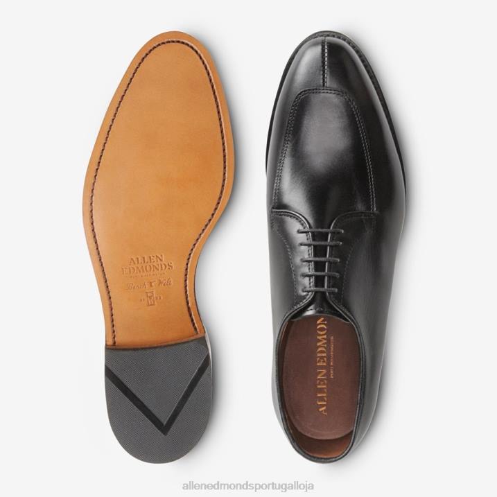 sapato social delray blucher 848L67 preto homensAllen Edmonds