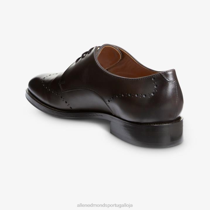 sapato social lucca derby 848L319 marrom escuro homensAllen Edmonds