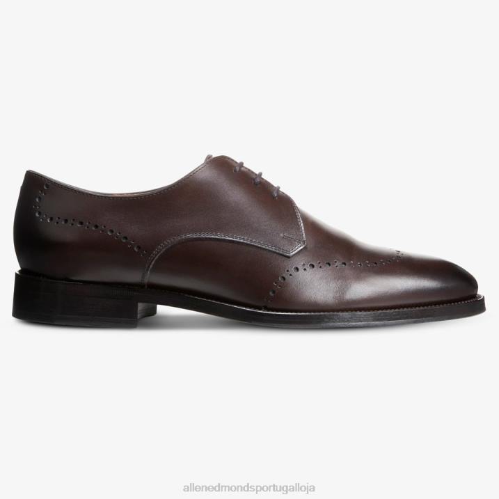 sapato social lucca derby 848L319 marrom escuro homensAllen Edmonds