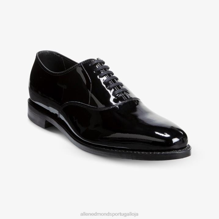 carlyle sapato oxford bico fino 848L47 patente preta homensAllen Edmonds