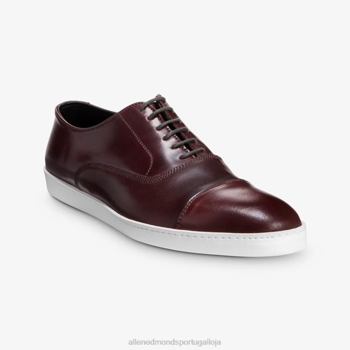 park avenue shell cordovan oxford tênis vestido 848L264 bordô de cordovão homensAllen Edmonds