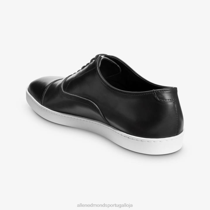 park avenue shell cordovan oxford tênis vestido 848L265 cordovão preto homensAllen Edmonds