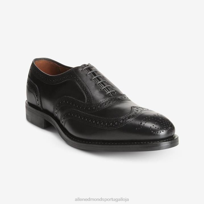 sapato social mcallister wingtip oxford com sola dainite 848L354 preto homensAllen Edmonds