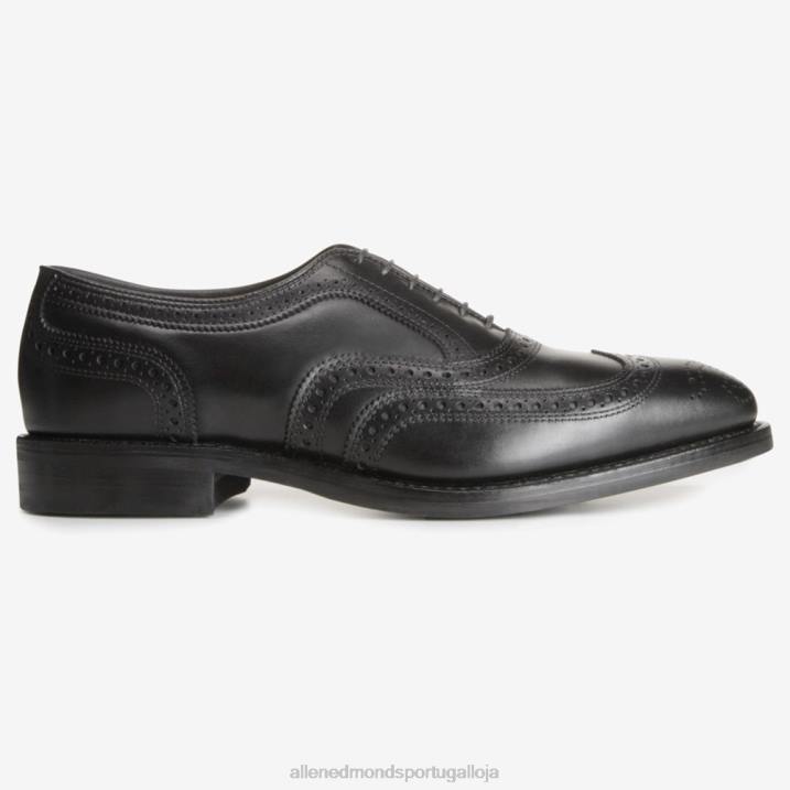 sapato social mcallister wingtip oxford com sola dainite 848L354 preto homensAllen Edmonds