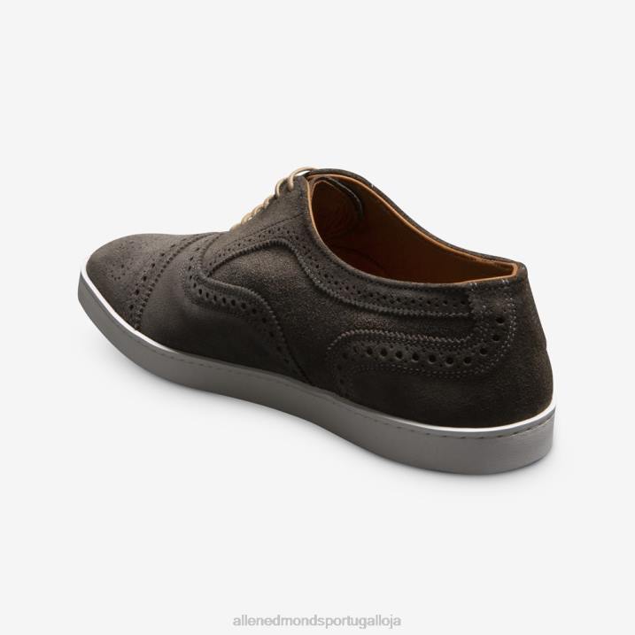 tênis oxford camurça fio 848L28 cinza homensAllen Edmonds