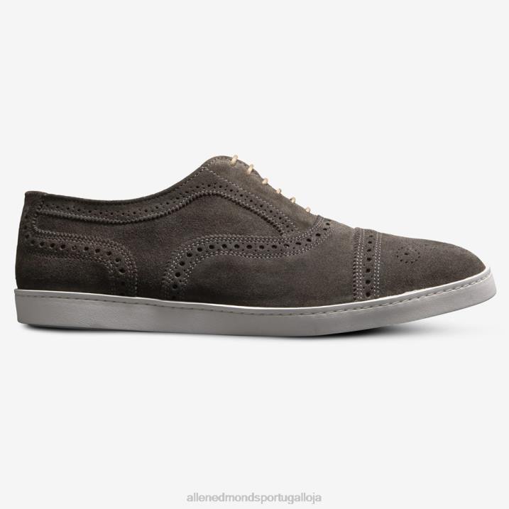 tênis oxford camurça fio 848L28 cinza homensAllen Edmonds