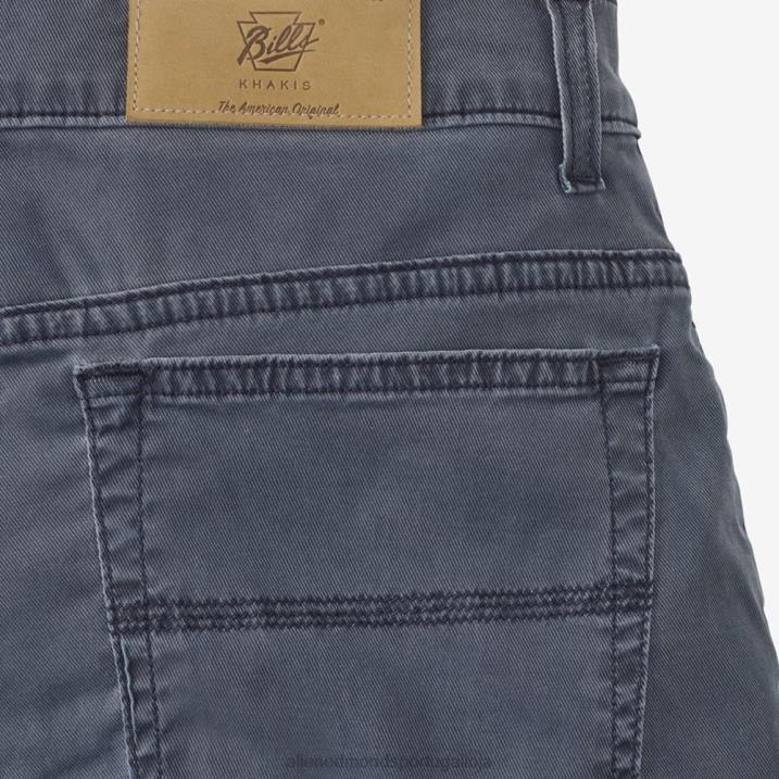 Calça reta com 5 bolsos 848L201 cinza unissexAllen Edmonds