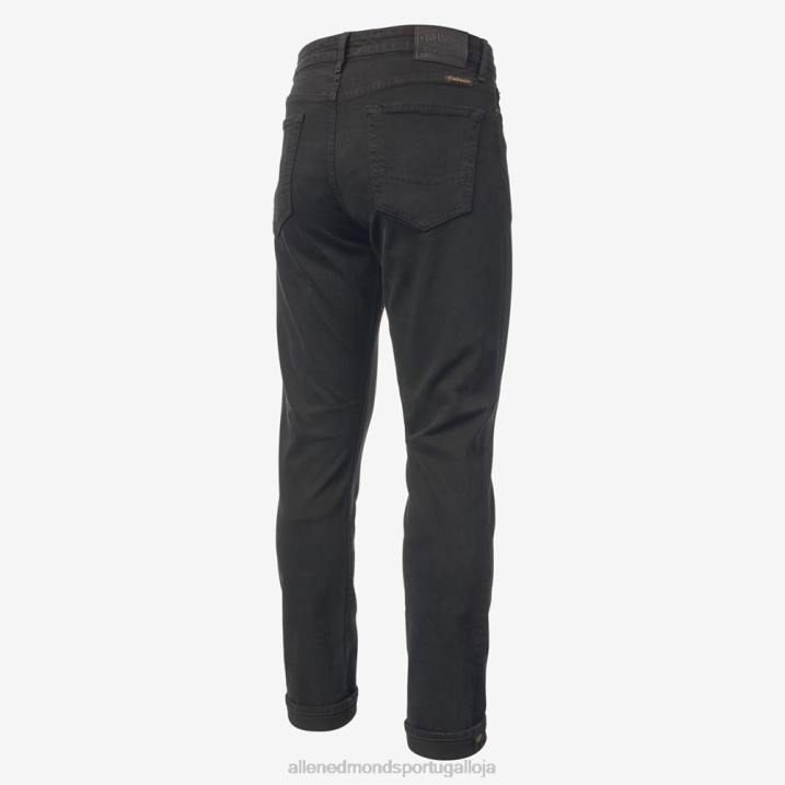 civilaire walker calça jeans slim reta 848L499 preto unissexAllen Edmonds