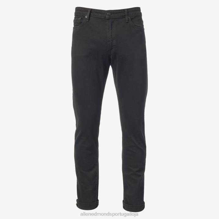 civilaire walker calça jeans slim reta 848L499 preto unissexAllen Edmonds