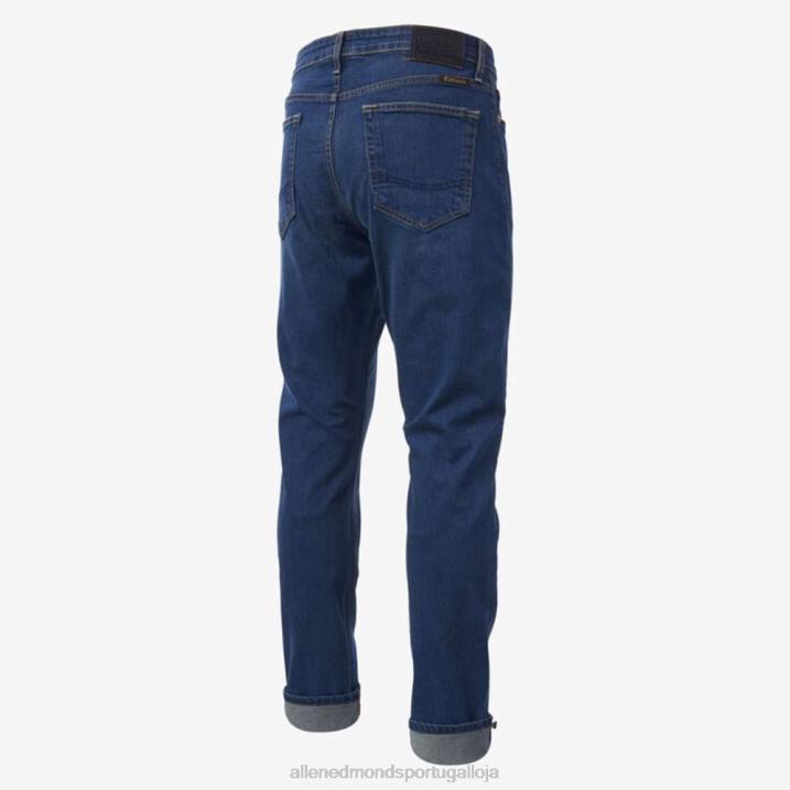 civilaire walker calça jeans slim reta 848L500 azul de enxágue médio unissexAllen Edmonds