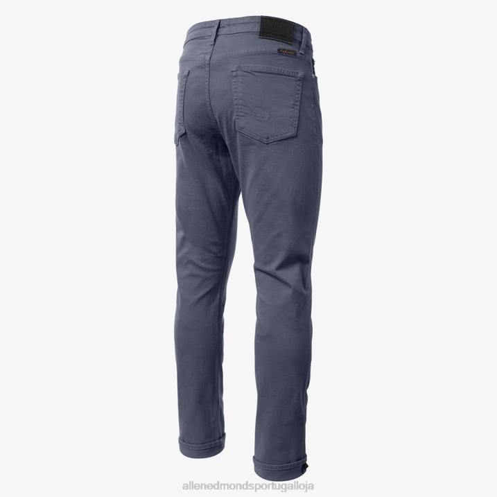 civilaire walker calça jeans slim reta 848L502 azul ardósia unissexAllen Edmonds