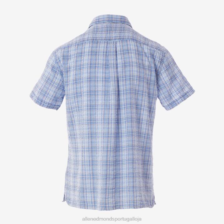 barbour camisa manga curta deanhill 848L216 marinha unissexAllen Edmonds