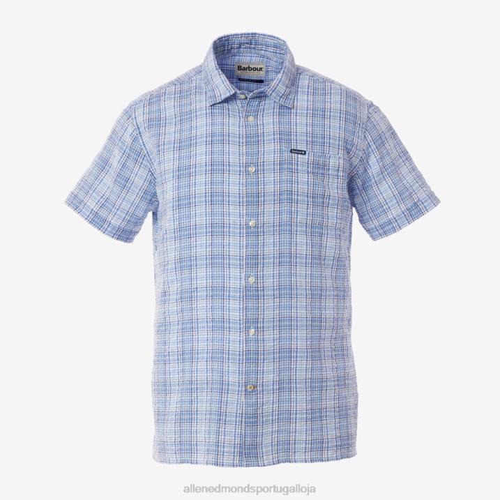 barbour camisa manga curta deanhill 848L216 marinha unissexAllen Edmonds