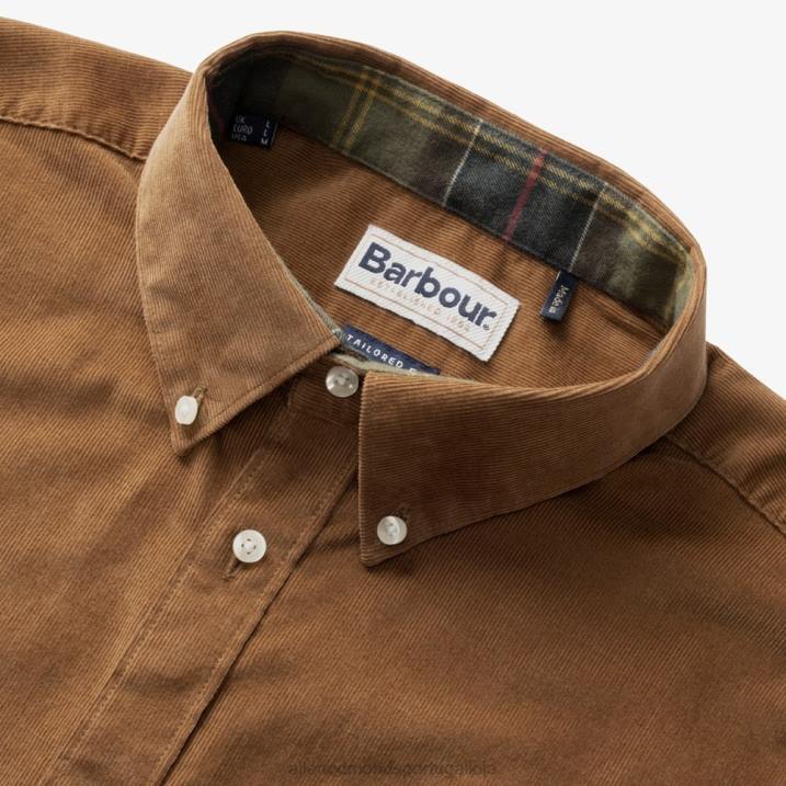 camisa alfaiataria barbour ramsey 848L267 areia unissexAllen Edmonds