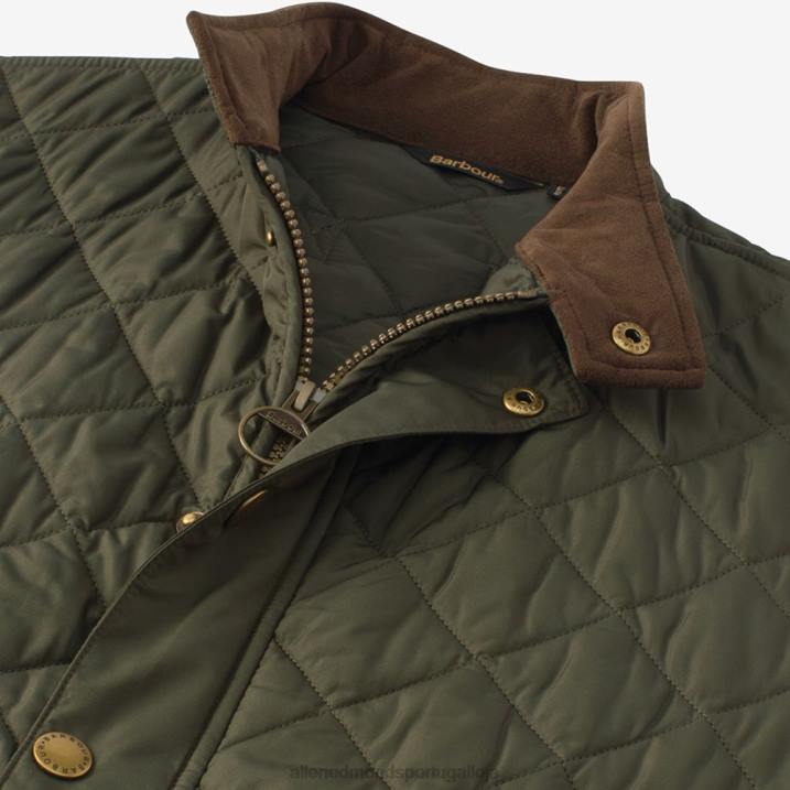 colete barbour lowerdale 848L533 verde sálvia unissexAllen Edmonds