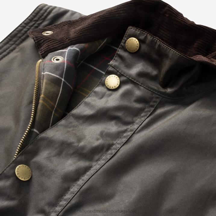 colete de algodão encerado barbour westmorland 848L215 Oliva unissexAllen Edmonds