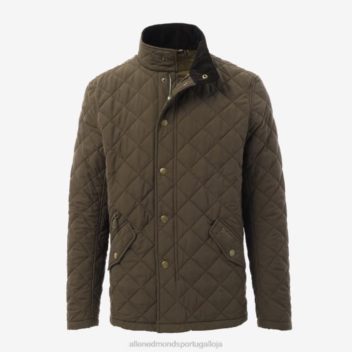 jaqueta acolchoada barbour shoveler 848L254 Oliva unissexAllen Edmonds